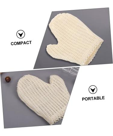 Beavorty 2pcs Scrub Gloves - Bath Mitts and Towels for Shower and Bathroom Cleaning - Buy Online on GoSupps.com
