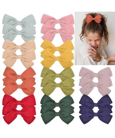 20 Pairs Hair Clips Set - Small Lined Hair Loops for Girls & Toddlers | Handcrafted Hairpin Accessories - Buy Online on GoSupps.com