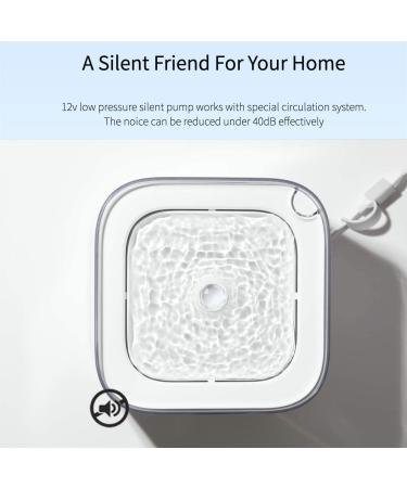 PETKIT Eversweet 2L Pet Water Fountain Dispenser - Ultra-Quiet Quadruple Filtration - Buy Online on GoSupps.com