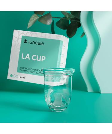 Shop Luneal La Cup - Ergonomic Stemless Menstrual Cup in 3 Sizes | Improved Design for Ultimate Comfort - Buy Online on GoSupps.com