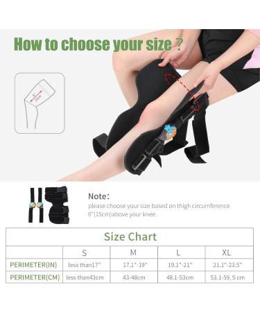 Adjustable Hinged Knee Brace with Side Stabilizers - ROM Support for ACL MCL PCL Pain Relief & Post-Op Recovery - Ideal for Men & Women (S - Buy Online on GoSupps.com