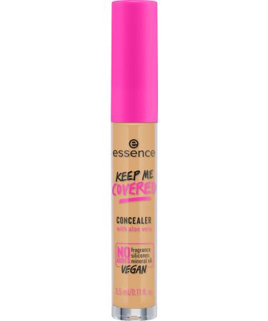 essence | Keep Me Covered Concealer (60 | Light Medium) | Lightweight, Non-Comedogenic, Buildable Coverage | Vegan & Cruelty Free | Free From Silicone, Parabens, Oil, Alcohol, & Microplastic Particles