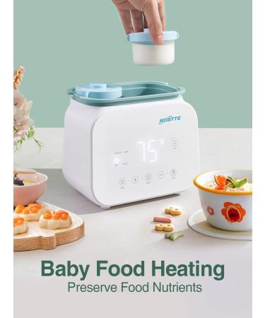 Heating baby food sale in bottle warmer