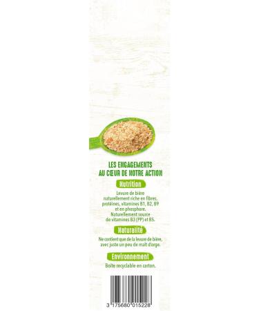 Gerbl Sprinkle Dietary Yeast Superfood Natural Source Of Protein Rich In Vitamin B1 B2 And B9 1 Box 30 Servings 150 g - Buy Online on GoSupps.com