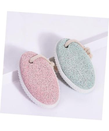 Beaupretty Foot Pumice Stone Pumice Stone for feet Natural pomes Hard Skin Remover Foot Heel Pedicure exfoliator Scrubber Grinding for feet Pumice Toilet feet Pumice Stone Step on Exfoliating - Buy Online on GoSupps.com
