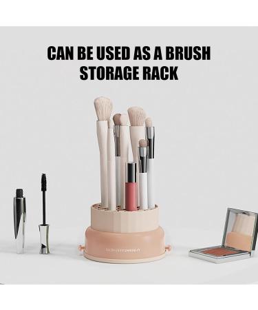 Optimal Makeup Brush Cleaning Box - Silicone Holder Rack & Portable Cleanser Tool with Drying Function - Buy Online on GoSupps.com