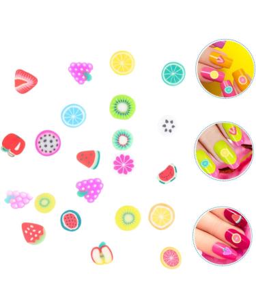 Ipetboom 5000pcs Fruit Slices Gel Nail Stickers Nail Art Fruit Slice Pops Nail Decals Nail Decor Slices Nail Decoration Nail Gel Diy Craft Slices Nails Gel Decorations Manicure - Buy Online on GoSupps.com