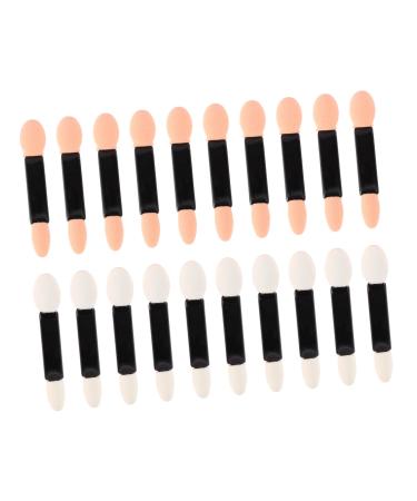 DRESSOOS 20pcs Eyeshadow Brush Kit Double Head Eyeshadow Brushes Professional Double- End Eyeshadow Brushes