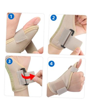 FRCOLOR Thumb Wrist Brace - Immobilizer & Splint for Right Hand | Convenient Thumb Support - 16x16CM - Buy Online on GoSupps.com