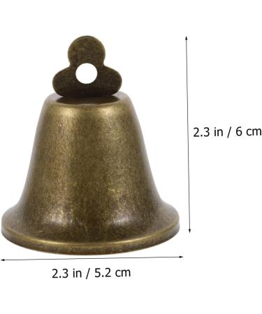 PopetPop 10-Pack Small Cow Bells - Anti-Theft Christmas Decorations for Pets Cattle & Sheep | Loud Iron Bell Accessories - Buy Online on GoSupps.com