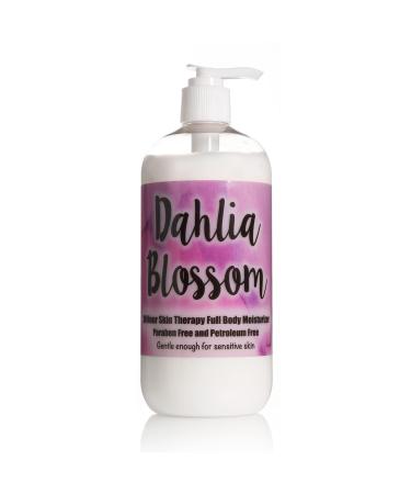 The Lotion Company 24 Hour Skin Therapy Lotion  Full Body Moisturizer  Paraben Free  Made in USA  Dahlia Blossom Floral Fragrance  w/ Aloe Vera 16 Ounces Dahlia Blossom 16 Fl Oz (pack of 1)