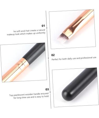 POPETPOP Makeup Angle Eyeliner Brush Eyeliner Brush Fine Angled Cosmetic Makeup Eyeshadow Nylon Cosmetics Brush Gel Eyeliner Brush Powder Brush Make up Wooden Travel Paint - Buy Online on GoSupps.com