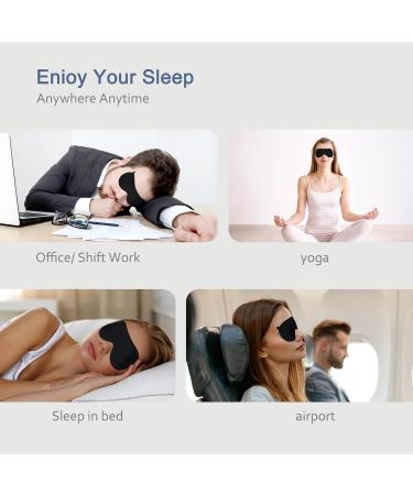 2024 Stickermask No Strap Sleep Eye Mask Light Blocking Blindfold for Travel Yoga & Naps | Ideal for Men & Women - Buy Online on GoSupps.com