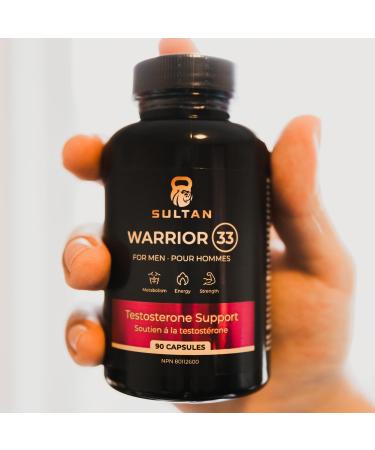 Sultan Mens Health Supplements - Natural Energy Strength & Stamina Formula (90 Capsules) - Buy Online on GoSupps.com