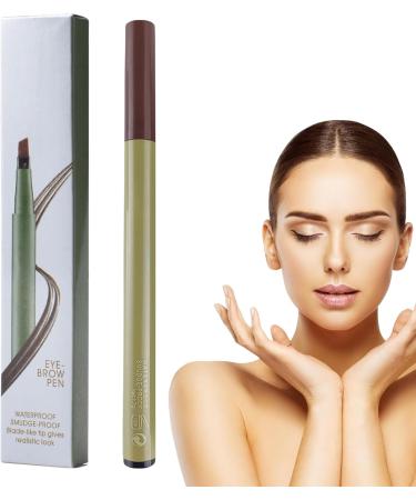 Brow Definer Portable Travel Size Eyebrow Pen for Easy Brow Defining | Beauty Products for Shopping Dating Traveling Gathering Home Aezon Dark Brown - Buy Online on GoSupps.com