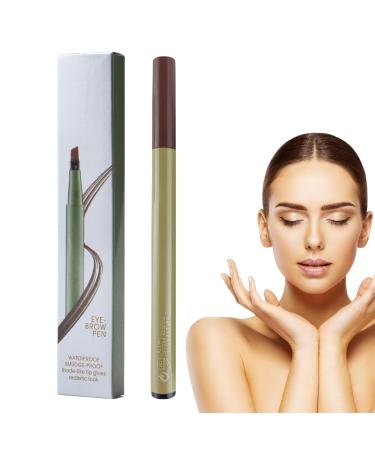 Eyebrow Waterproof - Portable Travel Size Eyebrow for Easy Brow Defining | Women Cosmetics for Home Dating Shopping Traveling Gathering Kagrote Black-brown