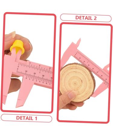 Healifty R gle Sourcils Plastique Jauge Visage Portable Outil Mesure Pr cise Fixation Facile pour Maquillage D butant - Buy Online on GoSupps.com