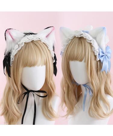 AJTUTUS Ear Headband with Detachable Tie for Women and Girls Supplies for Adults Women Female Costume Cosplay - Buy Online on GoSupps.com