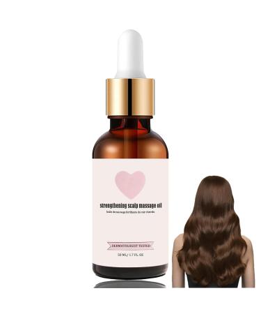 Hair Oil for Women, Scalp Strengthening Massage Oil, Nourishing and Volumizing Oil for Dry, Damaged and Frizzy Hair