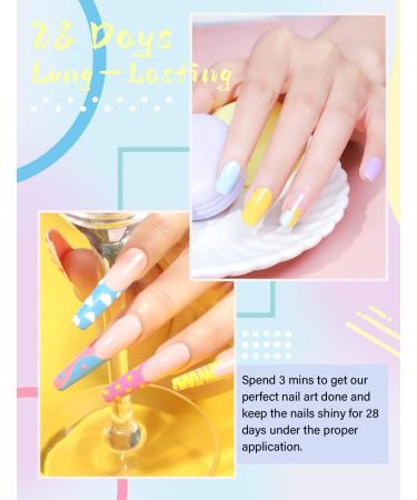 21 Colors Gel Nail Polish Kit with 120W LED Light & Manicure Tools Starter Kit - Nude Glitter Set with UV LED Nail Lamp - No Wipe Base Top Coat - Beginner DIY at Home - Buy Online on GoSupps.com