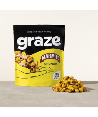  Graze Graze Marmite Crunch Sharing Bag 100g - Buy Online on GoSupps.com