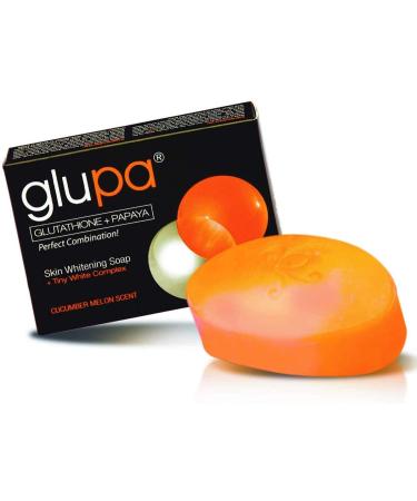 Glupa Glutathione Skin Whitening Soap (Glutathione + Papaya) 135g
