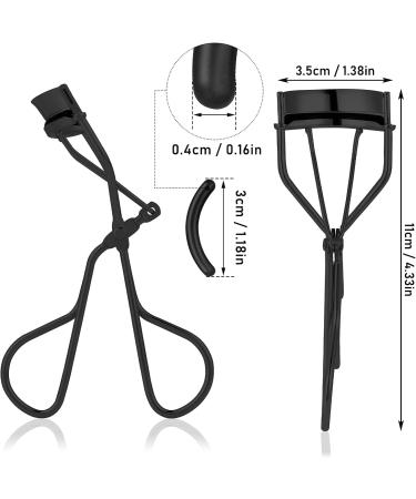 Buy SIBBA Eyelash Pliers with 10 Silicone Refill Pads | Professional Makeup Tool for All Eye Shapes | No Pinching No Pulling - Perfect for Women & Girls - Buy Online on GoSupps.com