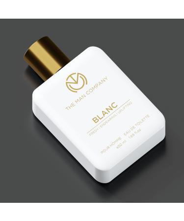 The Man Company Blanc Edt Perfume - Musk Citrusy & Aromatic Scent For Men| Premium Long-Lasting Fragrance Spray | Gift For Men Gift For Him - 50Ml - Buy Online on GoSupps.com