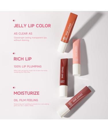 Mirror Lip Gloss - Hydrating Juicy Lip Glow Oil | Long Lasting High Shine Lip Gloss for Women (#05 - Buy Online on GoSupps.com