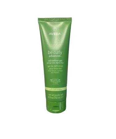Aveda Be Curly Advanced BB Coil Definer Gel Anti Frizz Strong Hold 8.8 Fl OZ Beige