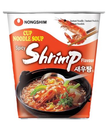 NONGSHIM - Instant Cup Noodles Shrimp - (1 X 67 GR) Cup Noodles Shrimp 67 g (1 pack)