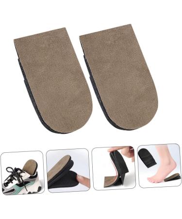 NOLITOY Heightening Half Pad - Breathable Heel Insoles for Men & Women | 5 Pairs Convenient Height Lift Inserts | Portable Rubber Shoe Pads - Buy Online on GoSupps.com