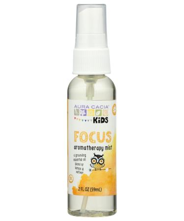 Aura Cacia Kids Focus Aromatherapy Mist 2 fl oz (59 ml)