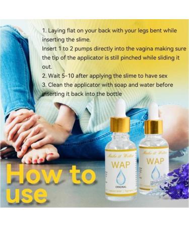 30ml Organic Yoni Slime Wap Oil - Herbal Vaginal Tightening PH Balance & Feminine Nourishing Essential Oil - Buy Online on GoSupps.com