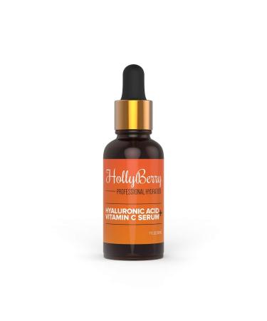 Vitamin C Serum and Hyaluronic Acid For FACE LIPS NECK Anti Wrinkle Fine Lines and Brighten Skin