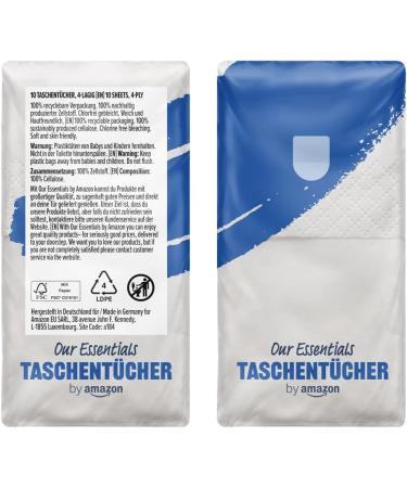 Buy Amazon 4-Ply Tissues - 300 Pieces (30 Packs of 10) | Soft & Strong International Shipping - Buy Online on GoSupps.com