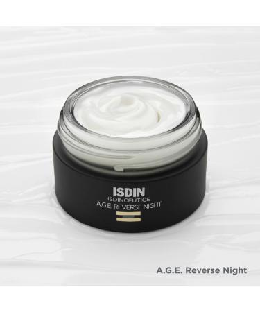 ISDIN Isdinceutics A.G.E Reverse Night | Anti-ageing night repair cream with melatonin | (50ml) Night Cream - Buy Online on GoSupps.com