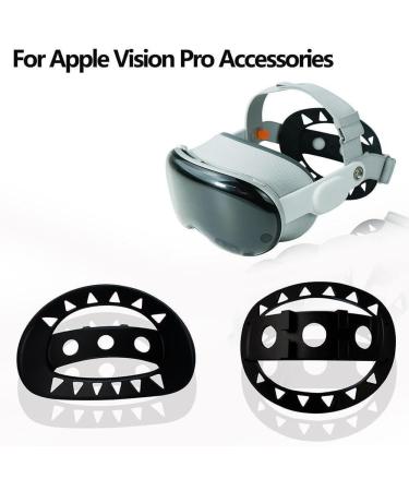 1set Suitable For Vision Pro Small Headwear Pressure-reducing Breathable Soft Pressure Comfortable Rubber Pad Back Cushio Relief - Buy Online on GoSupps.com
