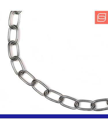 Shop Sprenger Dog Collar with Stainless Steel Hook | 75cm Adjustable Silver Necklace - Buy Online on GoSupps.com