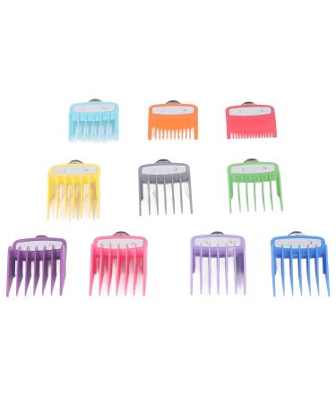 Professional Number Coded Hair Guards with 10 Sizes Lightweight for Easy On-the-Go Use for Easy On-the-Go Use