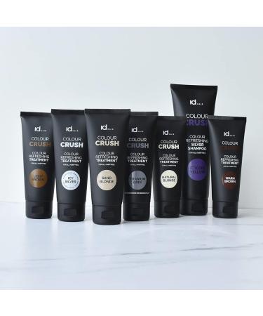 IdHAIR Colour Crush Treatment - Hair Colouration Cream - Hair Masks (Titanium Grey 100 ml) - Buy Online on GoSupps.com