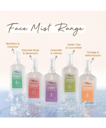 Earth Rhythm Orange & Helichrysum Face Mist Toner Hydrating Pore Tightening Moisturizing & Reduces Wrinkles for All Skin Types - 100ml - Buy Online on GoSupps.com