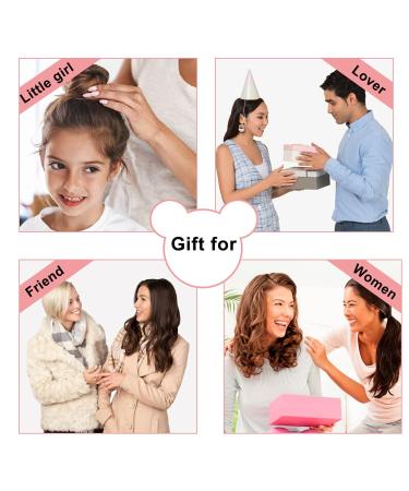 TEKI 2 Pack Mouse Ears Sequin Scrunchies - Red+White Spot Velvet Hair Accessories for Women and Girls - Buy Online on GoSupps.com