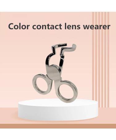 Contact Lens Eyelid Stretcher & Applicator - Color Lens Installer & Remover - Easy Eye Lens Wearing Aids - Buy Online on GoSupps.com