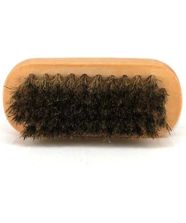 Shoe Brush Horsehair Shoe Shine Brushes with Horse Hair Bristles for Boots Shoes Leather Care Cleaning Brush for Suede Nubuck Boot Brush As Picture Show - Buy Online on GoSupps.com