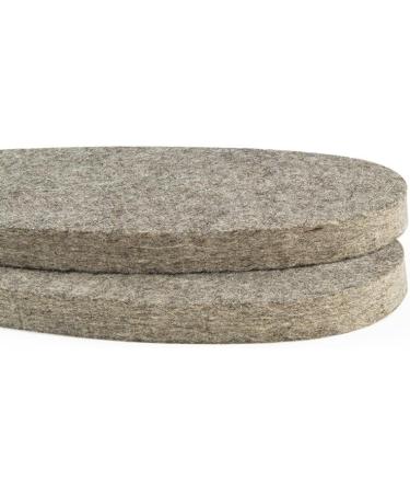 Wool Felt Insole - Adult Style 1327 Gray - Size 9 | Comfort & Warmth for Your Feet - Buy Online on GoSupps.com