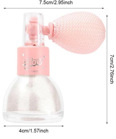  Zibeem Zibeem Glitter Spray | 7g Body Shimmer Powder - Sparkling Makeup for Women for Parties Festivals Halloween and Disco - Buy Online on GoSupps.com