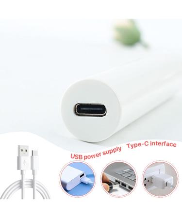 Portable White LED Nail Lamp Pen Single Finger Nail Dryer Light Mini Manicure Tool for DIY Nail Art Perfect for Home and Professional Use - Buy Online on GoSupps.com