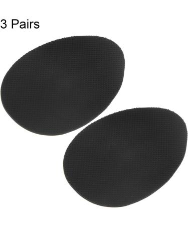 HARFINGTON Non-Skid Shoe Pads - 3 Pairs Self-Adhesive Rubber Sole Protector for Men & Women - No Slip Grip - 3.5x2.6 - Buy Online on GoSupps.com