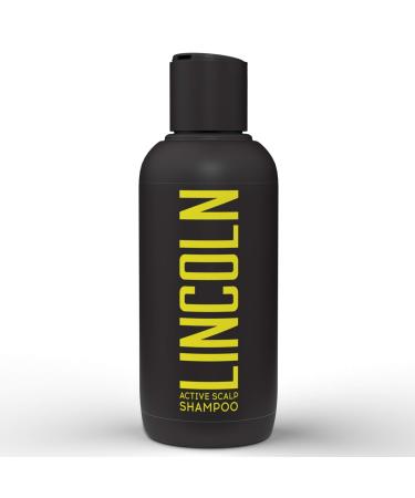 LINCOLN Charcoal Shampoo and Conditioner for Men - Anti Dandruff Shampoo & Hair Conditioner For Optimum Hair Care - Hair Growth Shampoo & Caffeine Shampoo for Men - Ideal Hair Loss Shampoo 250ml